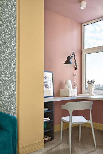 Цветная квартира 100 м&sup2; в Перми