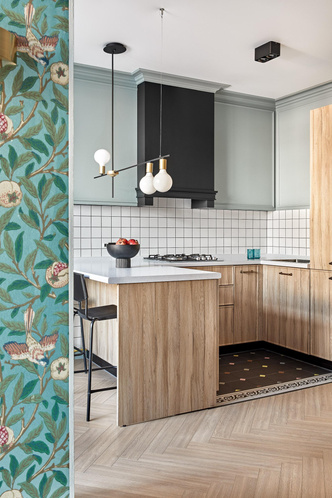 Цветная квартира 100 м&sup2; в Перми