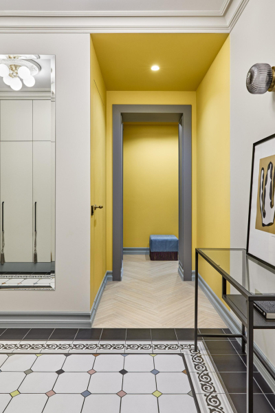 Цветная квартира 100 м&sup2; в Перми