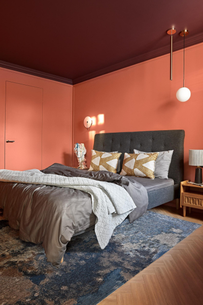 Цветная квартира 100 м&sup2; в Перми