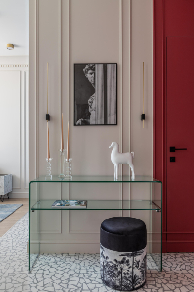 Элегантная квартира 35 м² для блогера в Москве