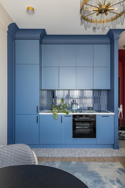 Элегантная квартира 35 м² для блогера в Москве