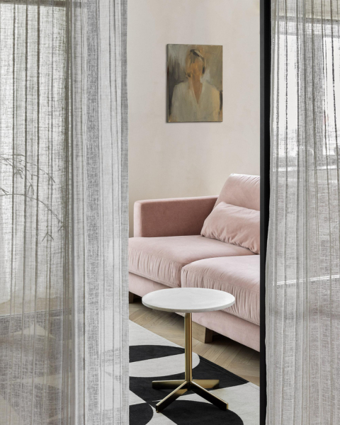 Квартира 45 м&sup2; с элементами классики в Перми