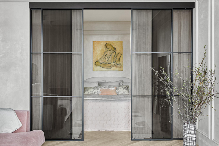 Квартира 45 м&sup2; с элементами классики в Перми